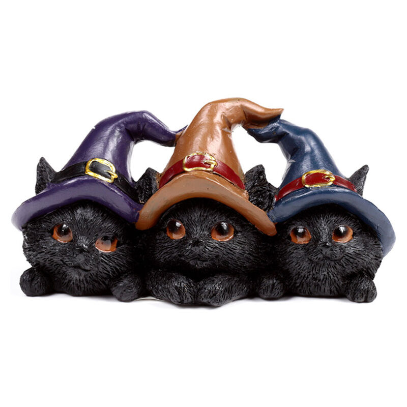 Figura Brujas Gato Negro