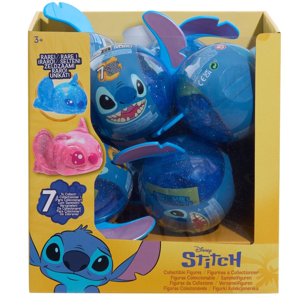 Capsula sorpresa figura Squish Stitch Disney surtido