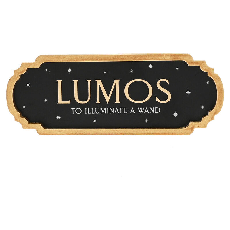 Cartel Lumos Harry Potter