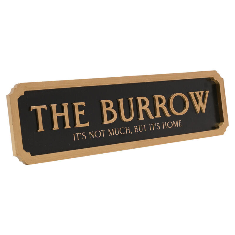 Cartel The Burrow Harry Potter