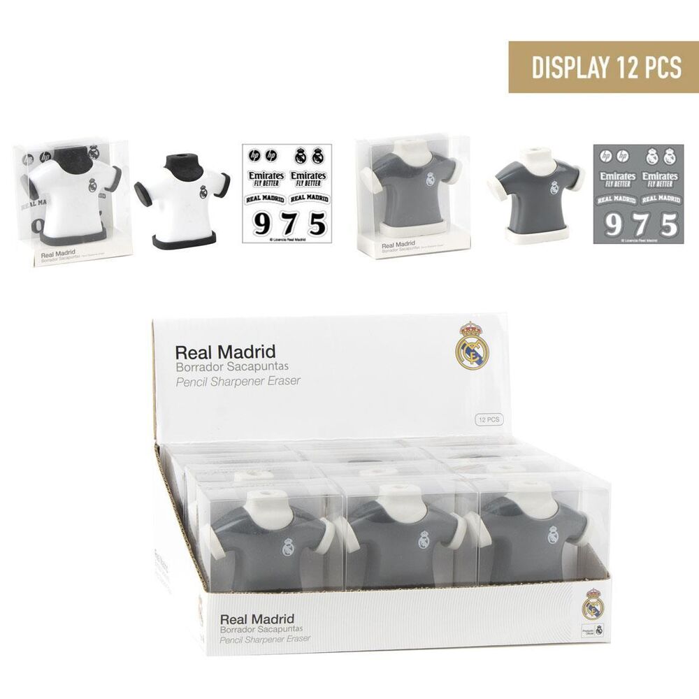 Sacapuntas borrador Real Madrid surtido