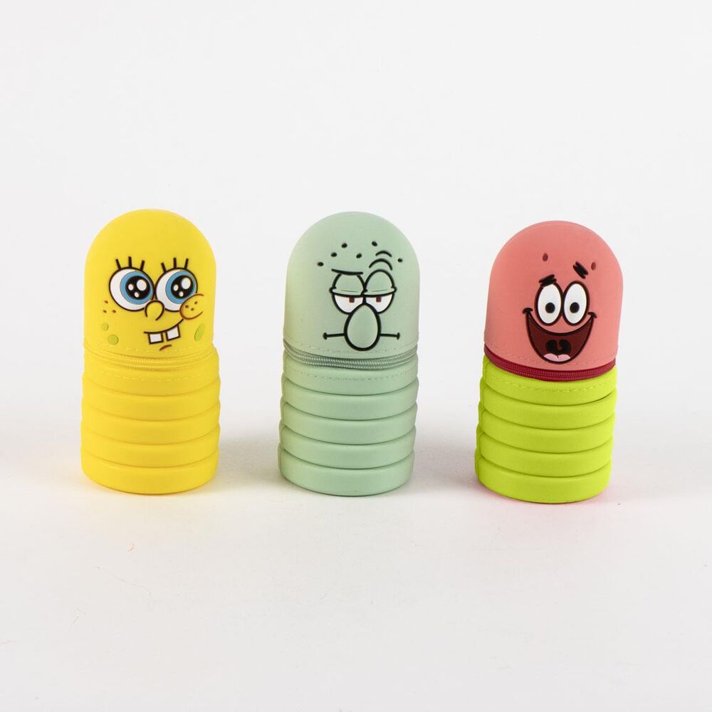 Portatodo silicona Bob Esponja surtido