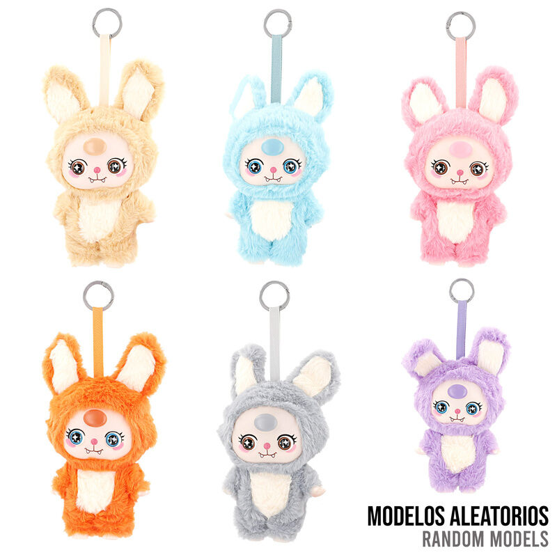 Muñeco llavero peluche Kawaii Bunny Suit Baozao 20cm surtido