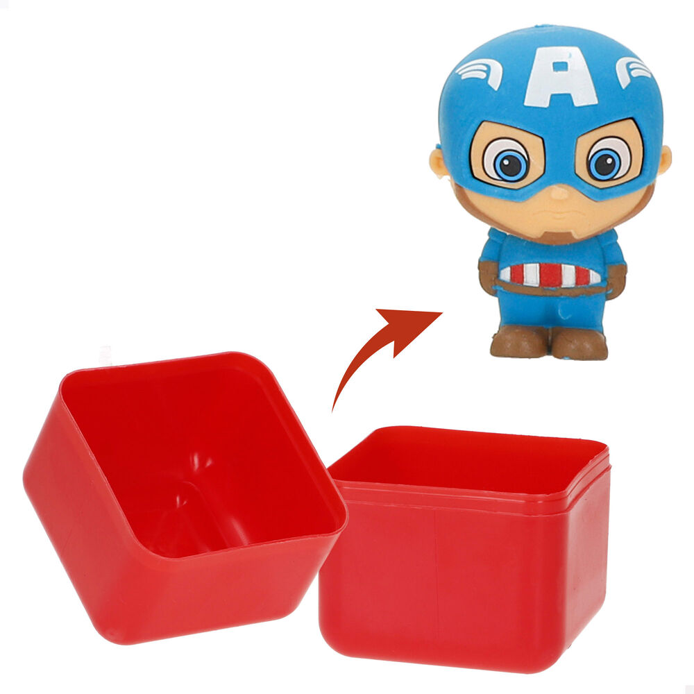 Capsula Puzzle 3D Goma Borrar Palz Marvel surtido