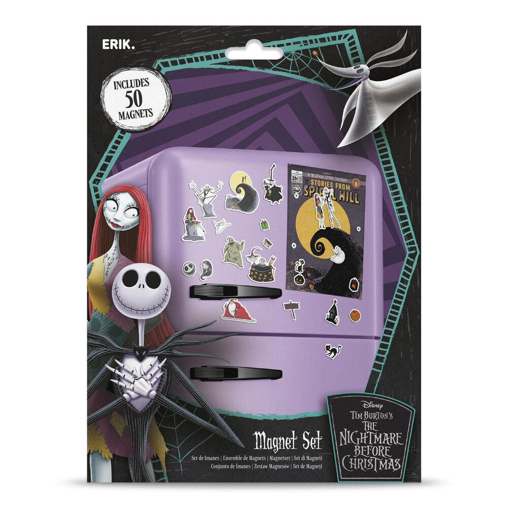 Set imanes troquelados Pesadilla Antes de Navidad Disney