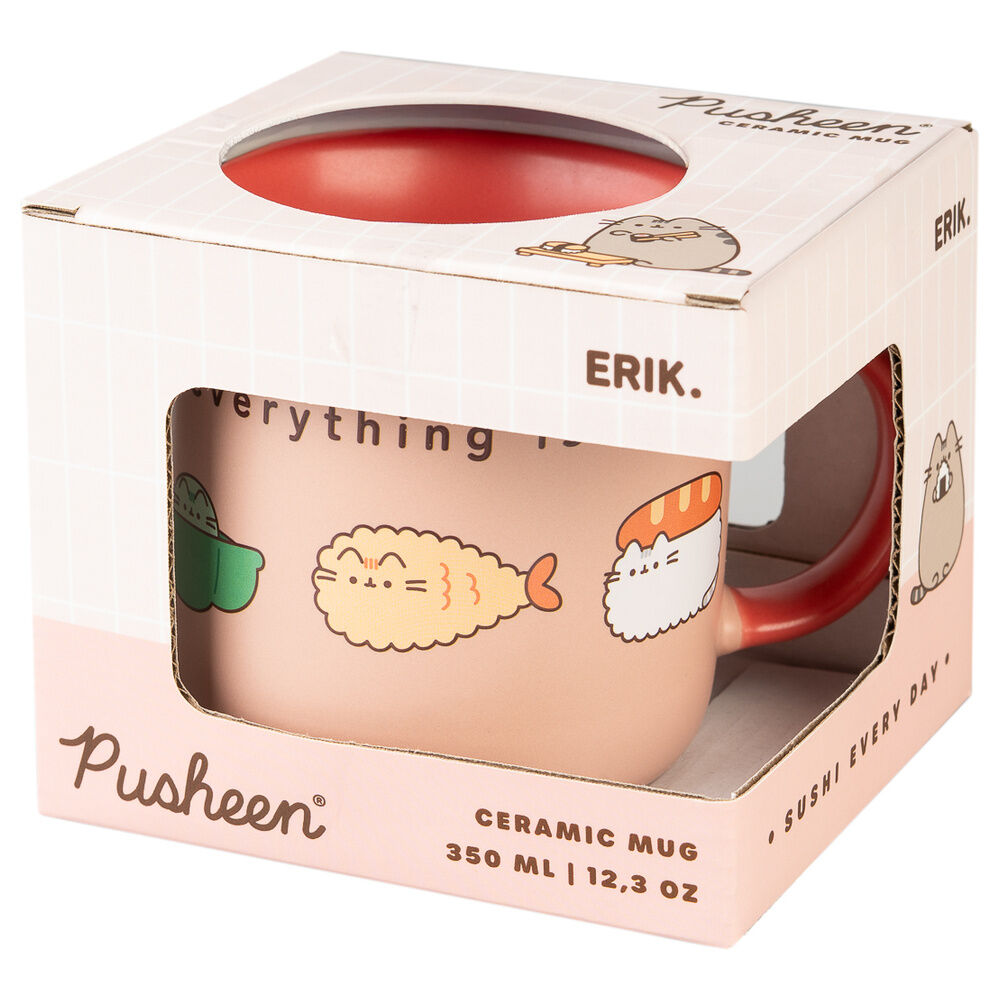 Taza premium Sushi Roll Pusheen