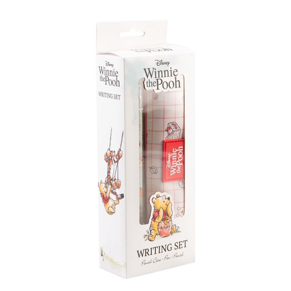 Set portatodo + lapiz y boligrafo Winnie the Pooh Disney