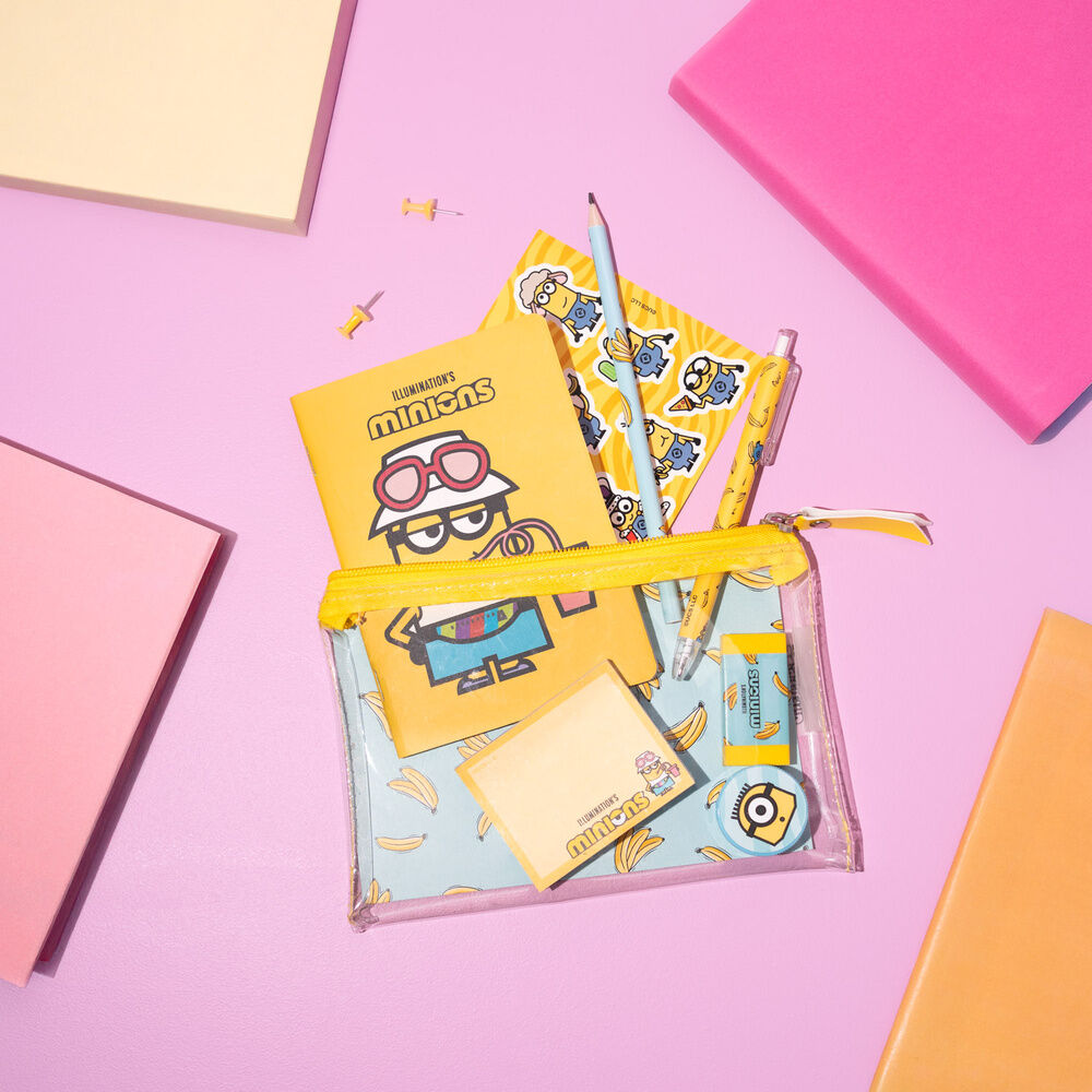 Set papeleria Minions