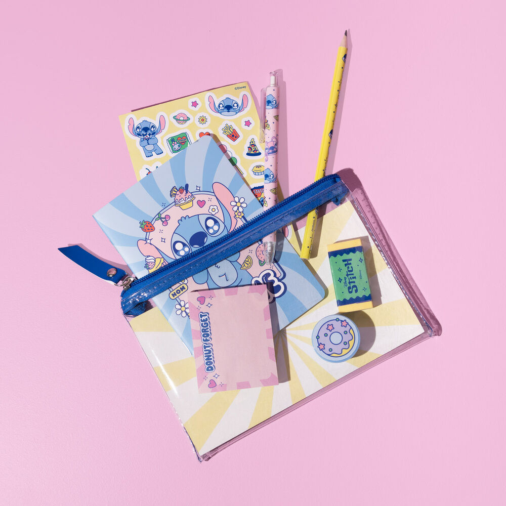 Set papeleria Stitch Disney