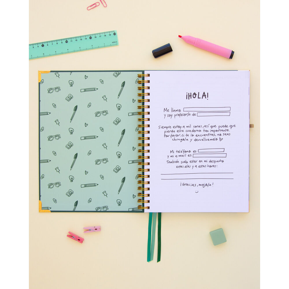 Cuaderno premium A4 Profes Pedrita Parker