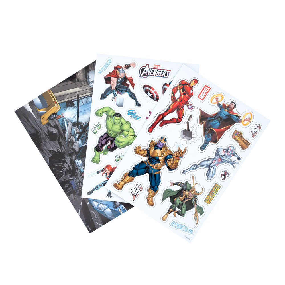 Set imanes troquelados Vengadores Avengers Marvel - Imagen 3