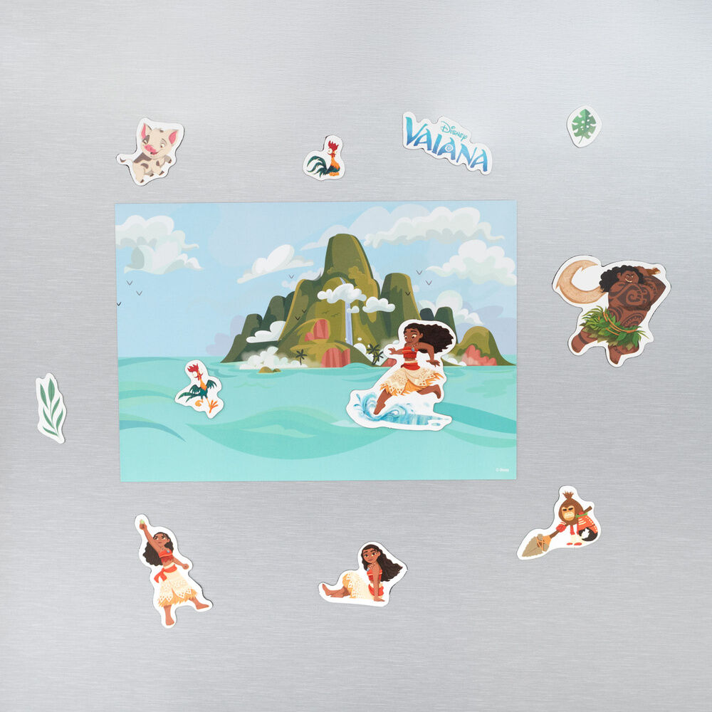 Set imanes troquelados Vaiana Moana Disney - Imagen 4
