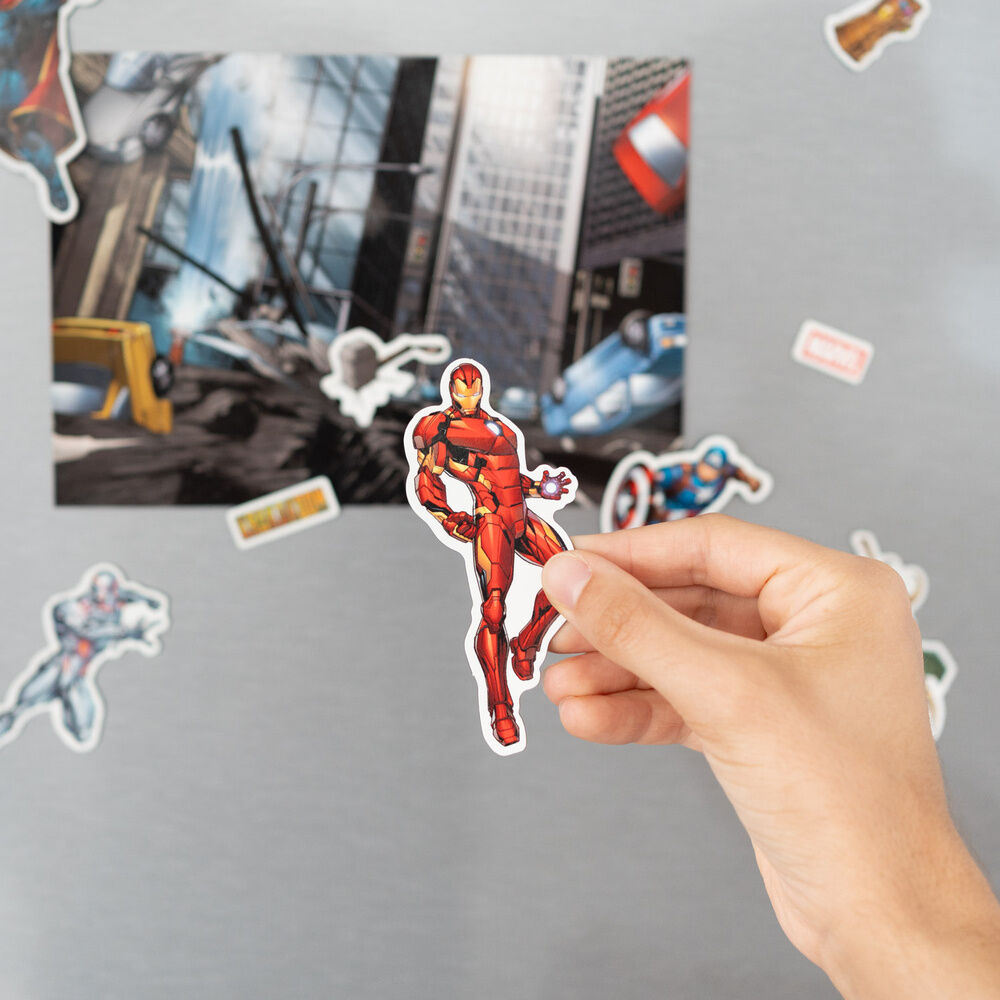 Set imanes troquelados Vengadores Avengers Marvel - Imagen 5