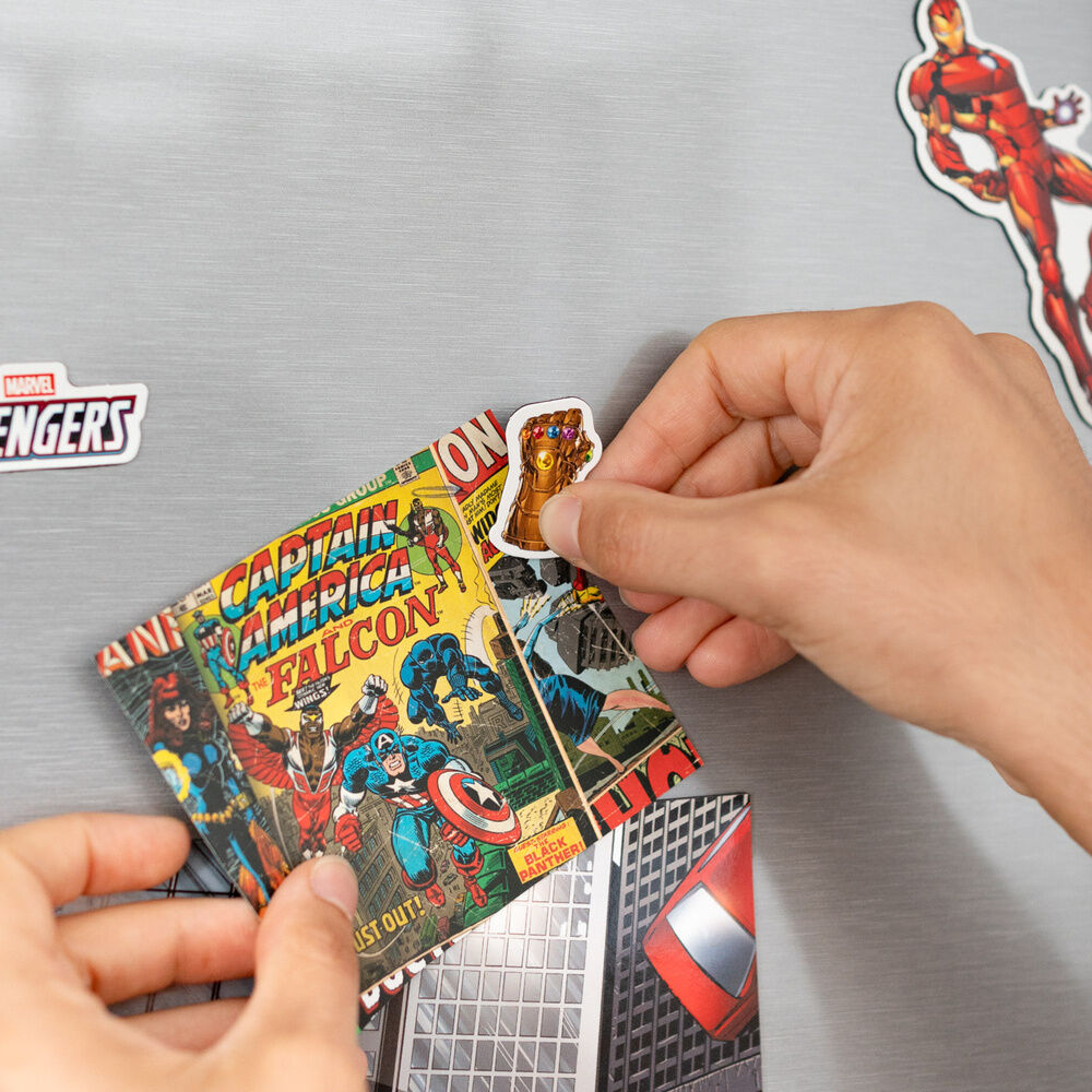 Set imanes troquelados Vengadores Avengers Marvel - Imagen 6