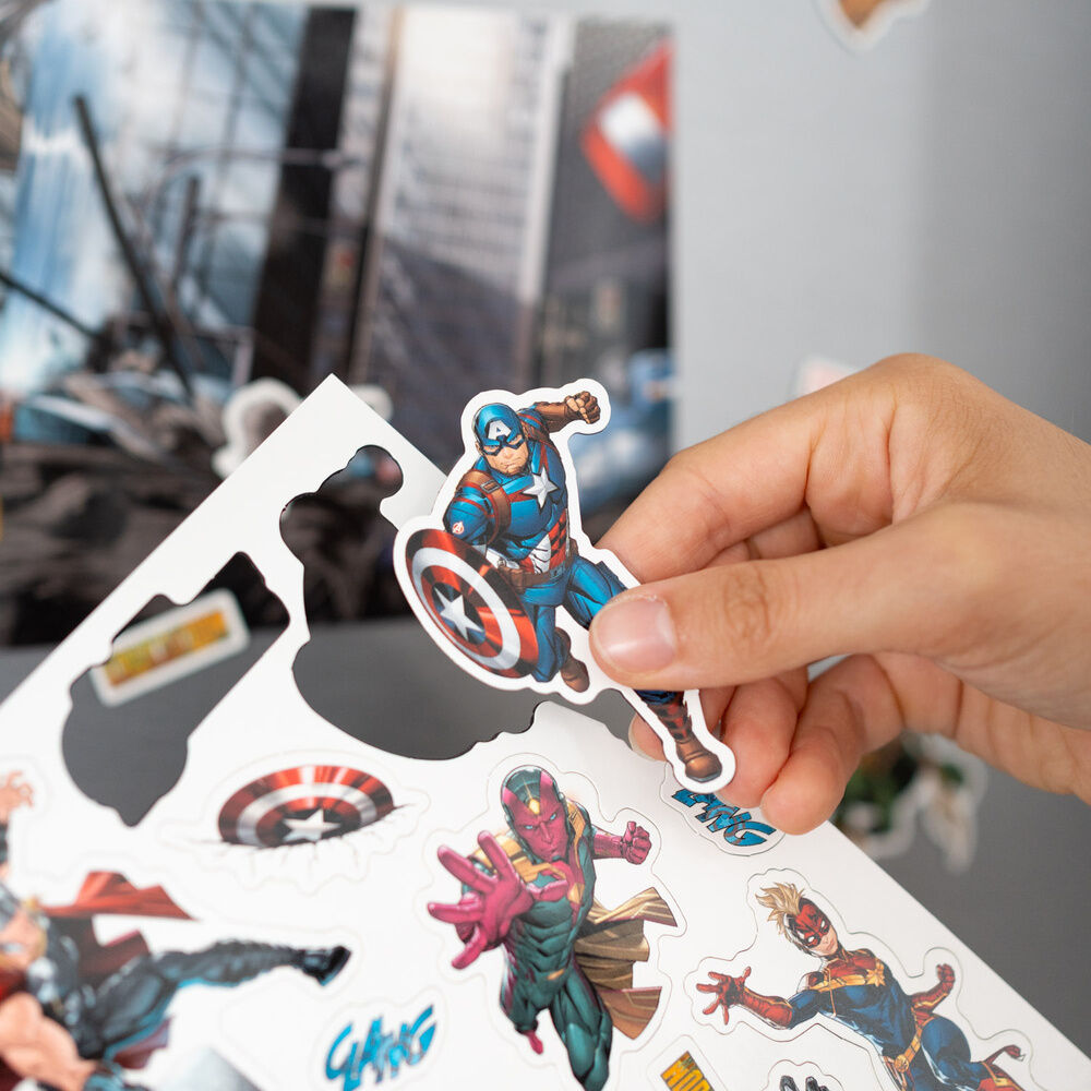 Set imanes troquelados Vengadores Avengers Marvel - Imagen 7