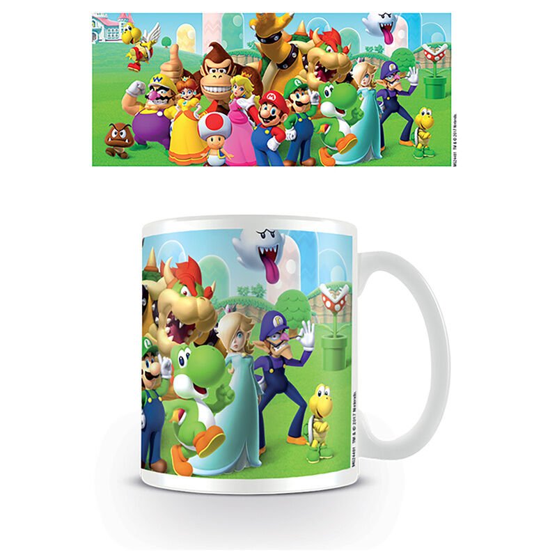 Taza Mushroom Kingdom Super Mario 325ml