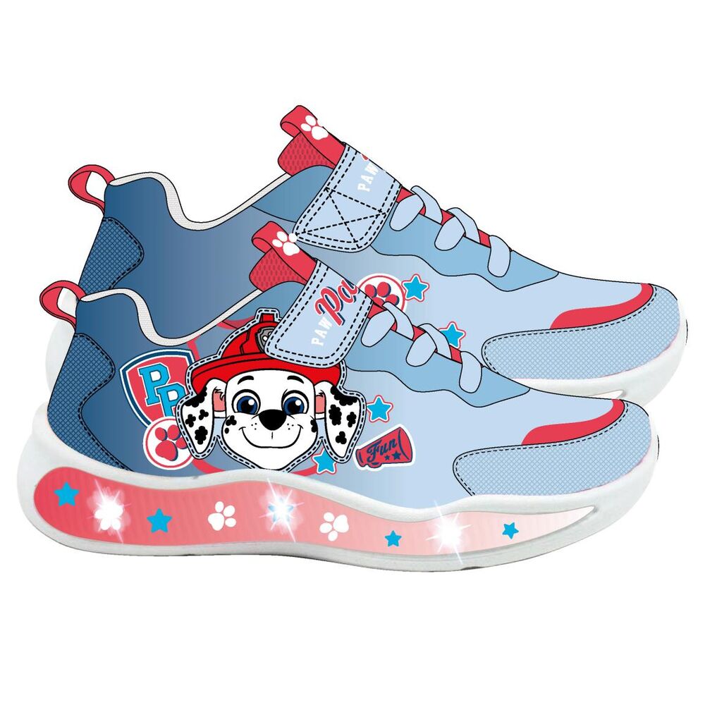 Deportivas Patrulla Canina Paw Patrol luces