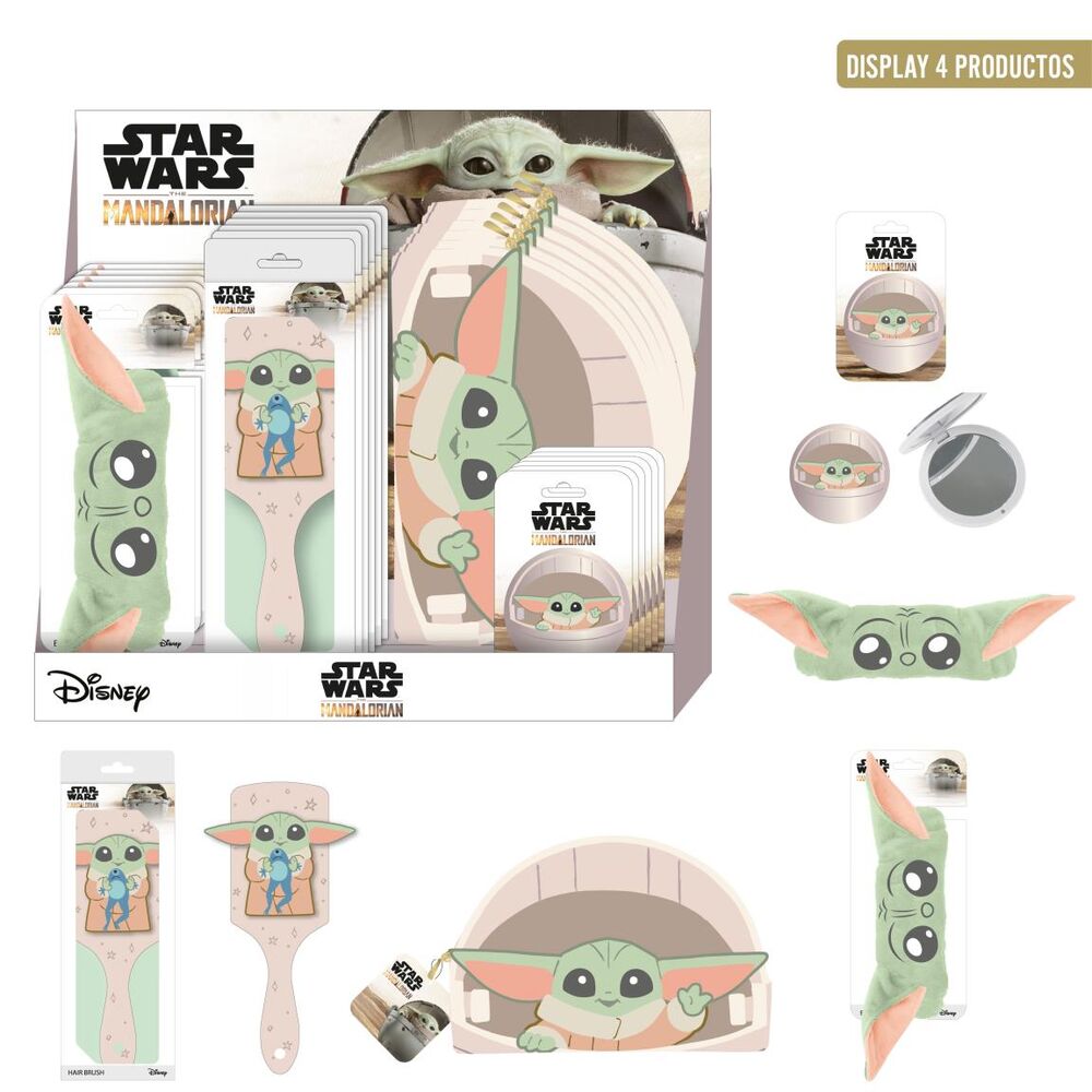 Set belleza Baby Yoda The Mandalorian Star Wars