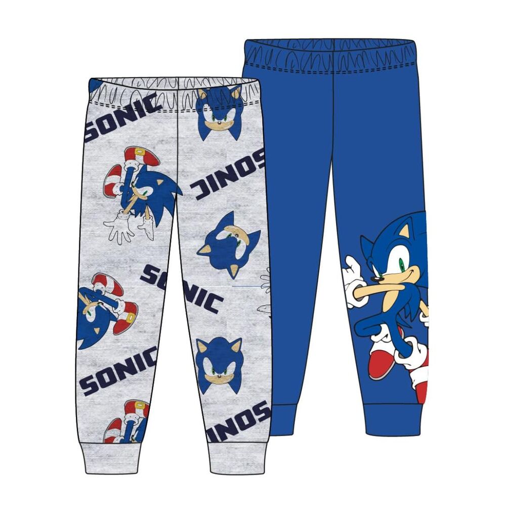 Set 2 pantalones Sonic the Hedgehog surtido