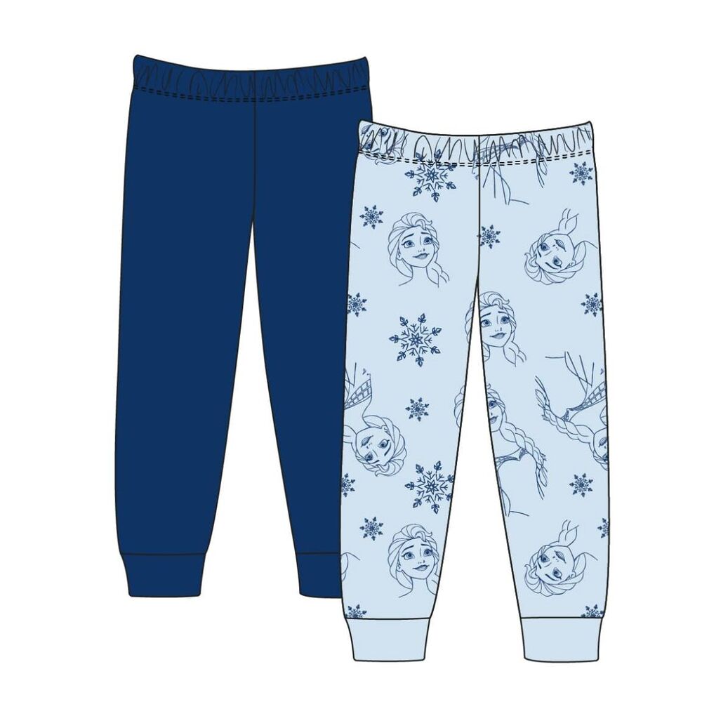 Set 2 pantalones Frozen Disney surtido