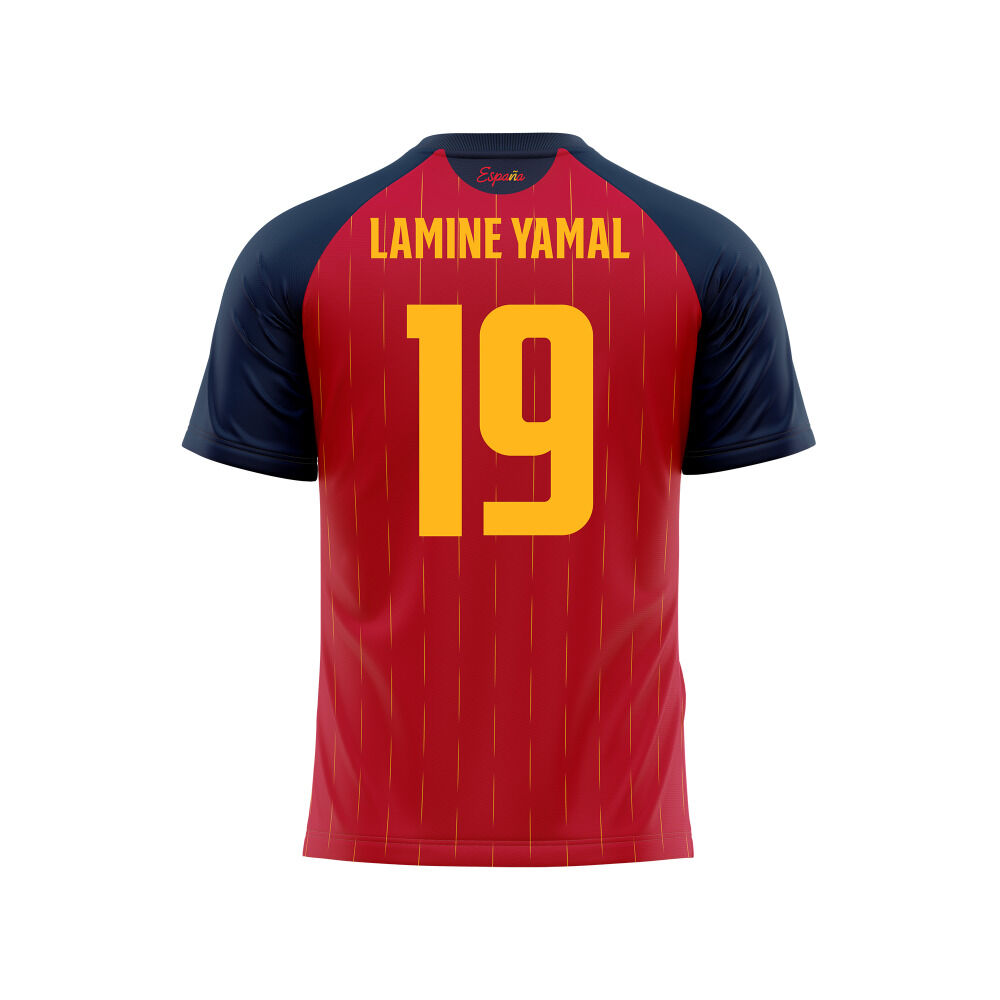 Camiseta Lamine Yamal Seleccion Española futbol