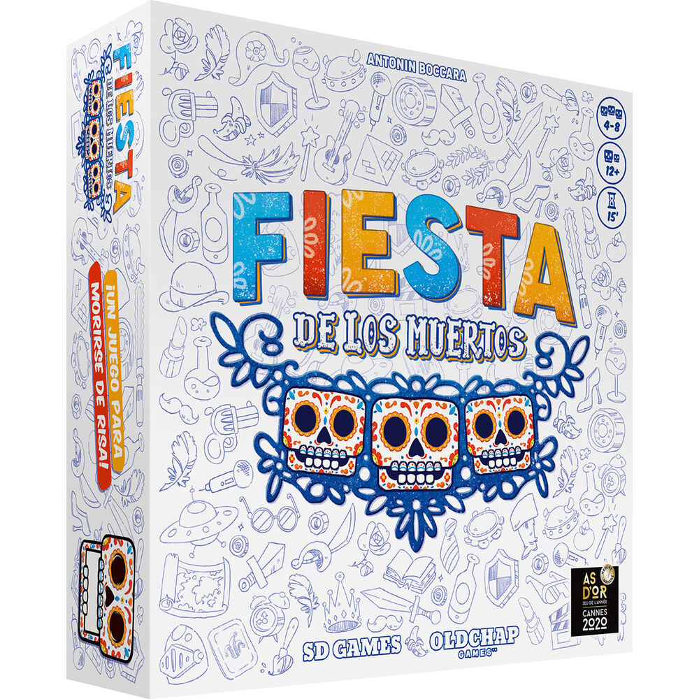 Juego mesa Fiesta de los Muertos español - Imagen 4