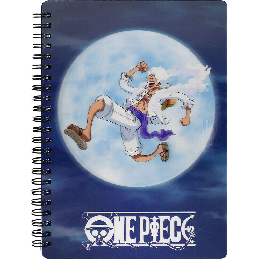 Cuaderno 3D Gear One Piece