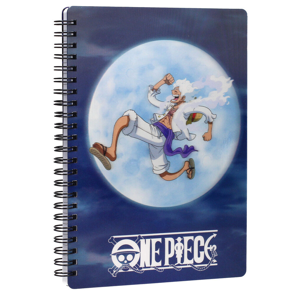 Cuaderno 3D Gear One Piece