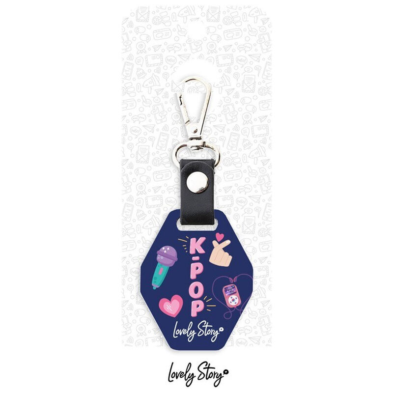 Llavero Dark Blue K-Pop