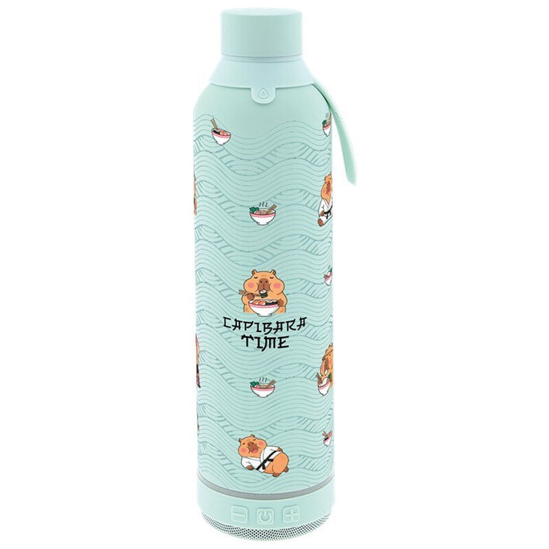 Botella termica con altavoz Foodie Capibara 600ml