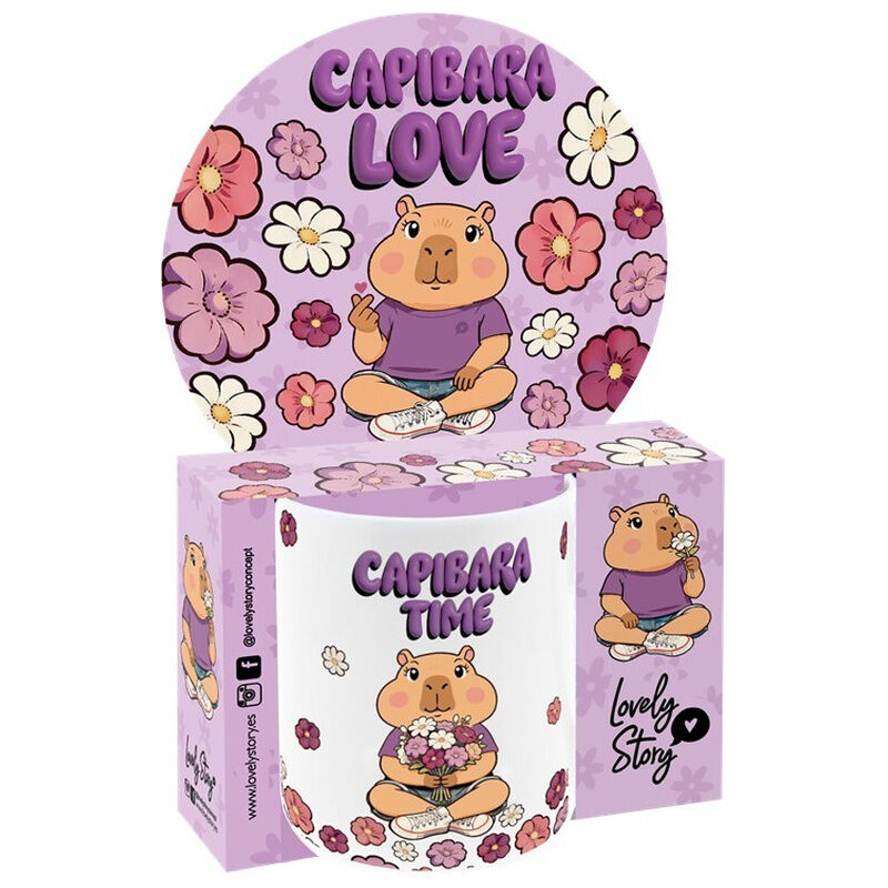 Taza Time Capybara 330ml