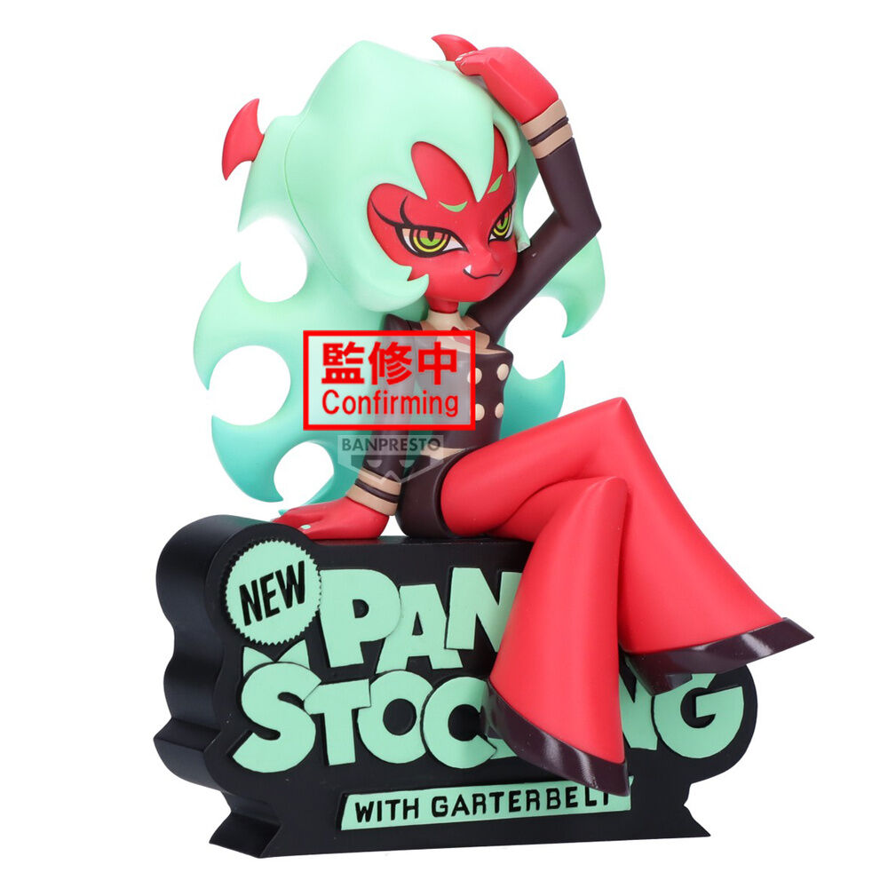 Figura Scanty Monitor Top New Panty Stocking with Garterbelt 12cm