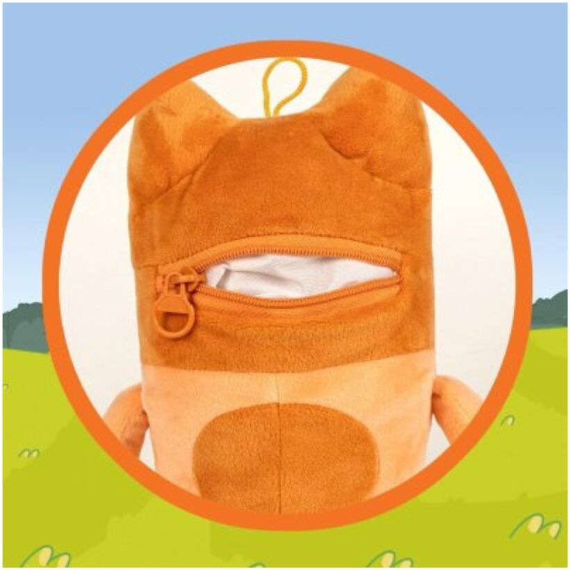 Peluche guarda pijama Bingo – Bluey 35cm