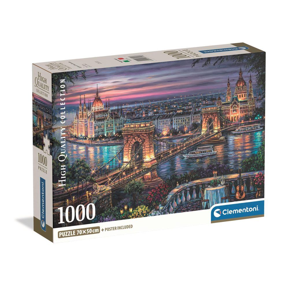 Puzzle Lights Of The Danube 1000pzs