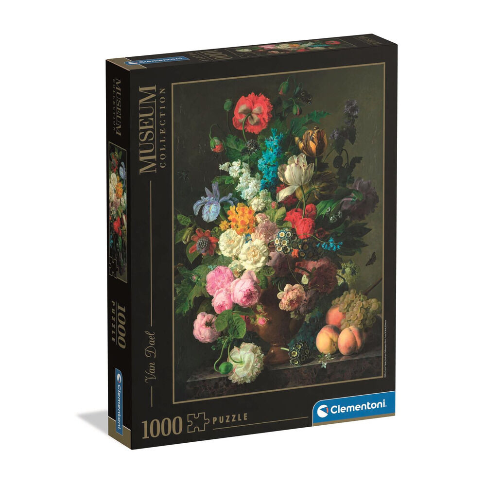 Puzzle Van Dael-Vase De Fleur Museum 1000pzs