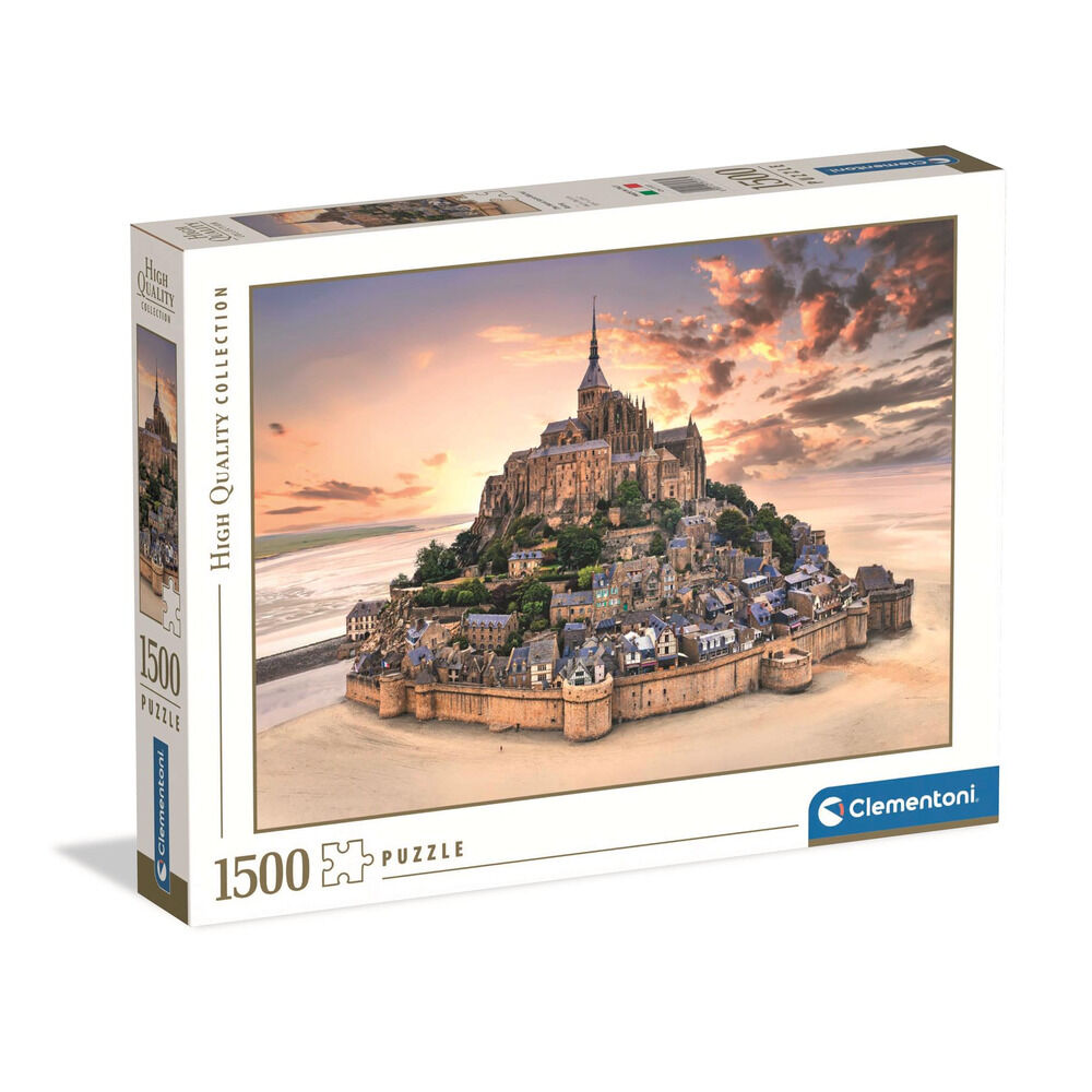 Puzzle The Mont Saint-Michel Risin 1500pzs