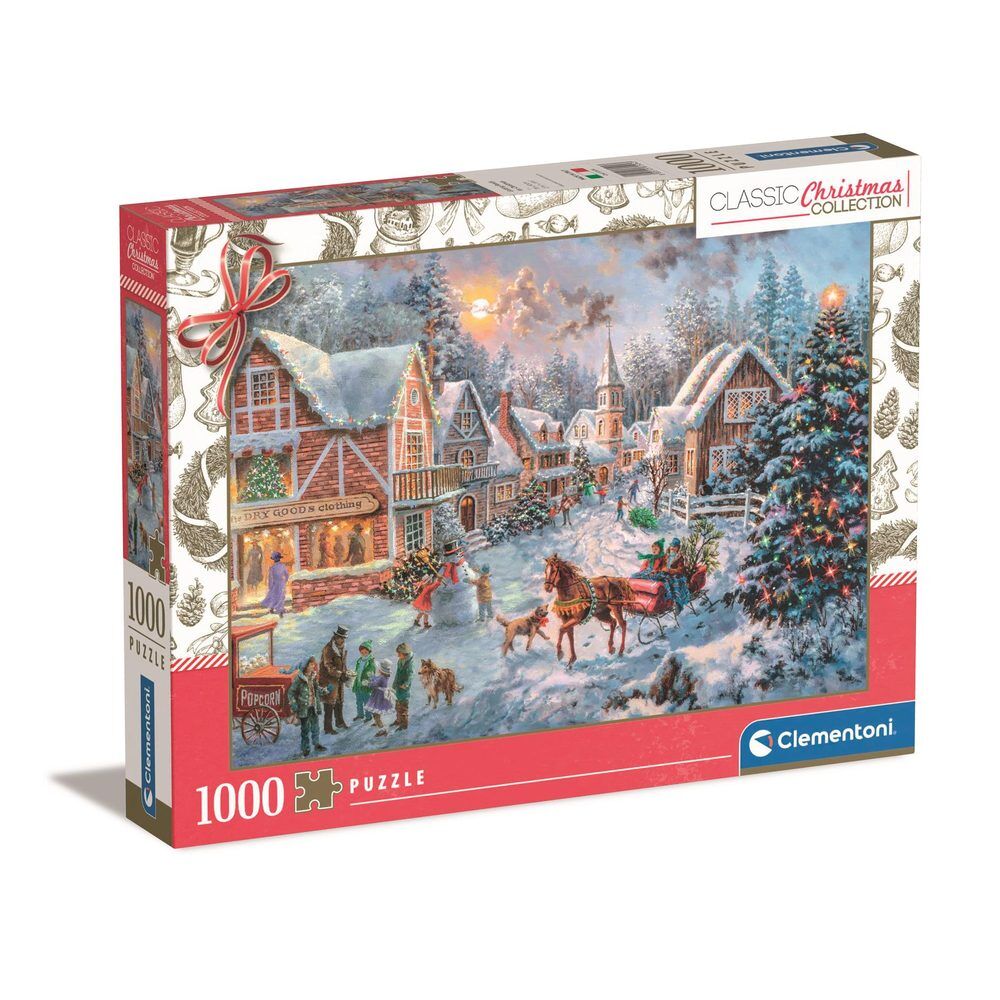 Puzzle Getting Ready For Ch. Christmas Collection 1000pzs