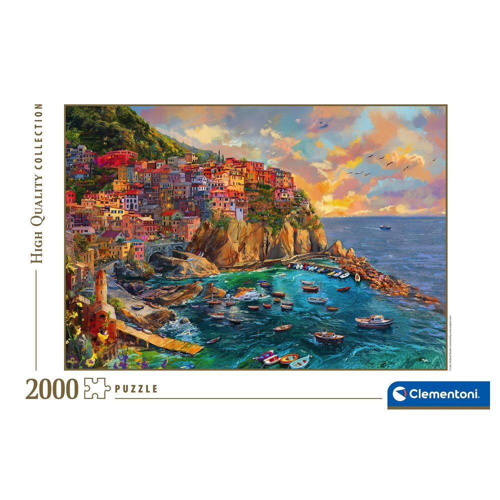 Puzzle Painted Manarola 2000pzs