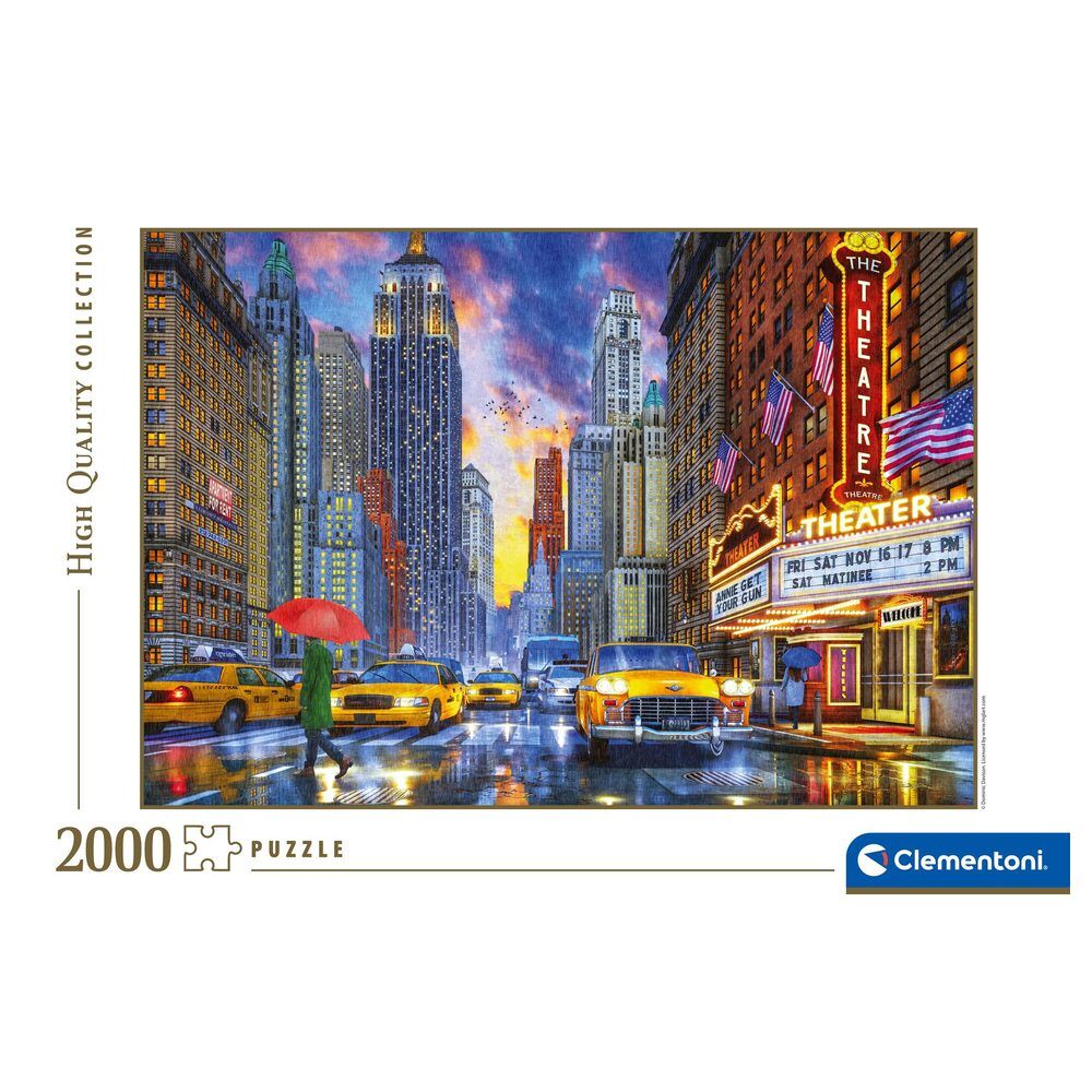 Puzzle Rainy Manhattan 2000pzs