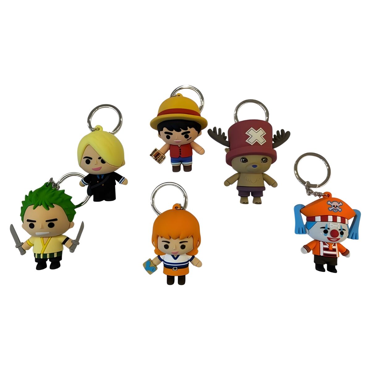 Llavero figura sorpresa One Piece surtido