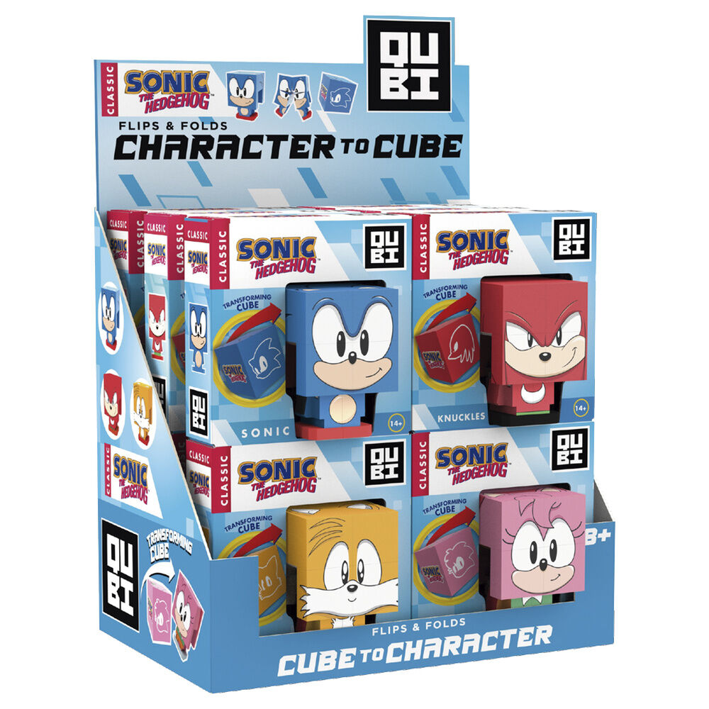 Cubo Qubi Sonic The Hedgehog surtido