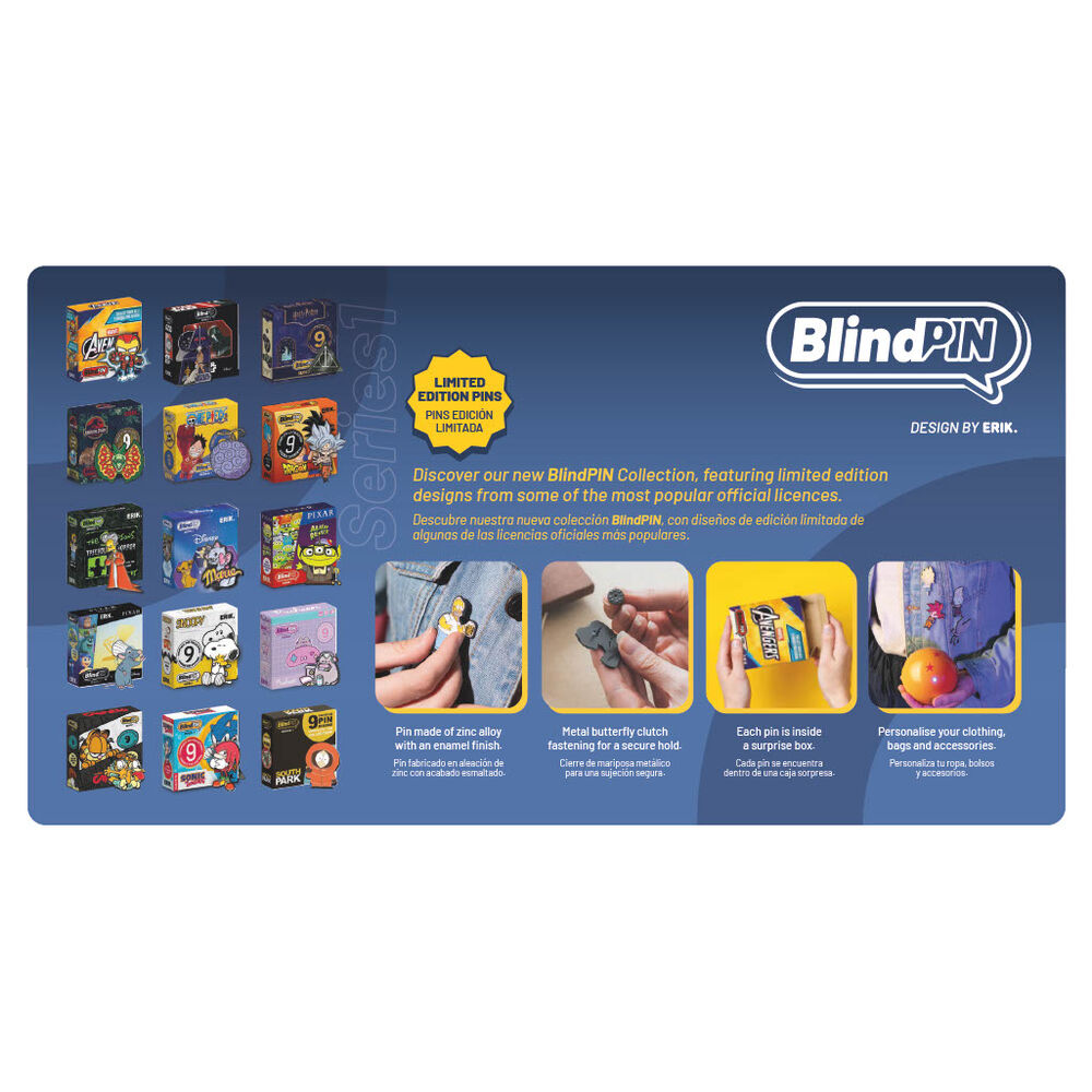 Pin misterioso coleccionable Jurassic Park BlindPIN