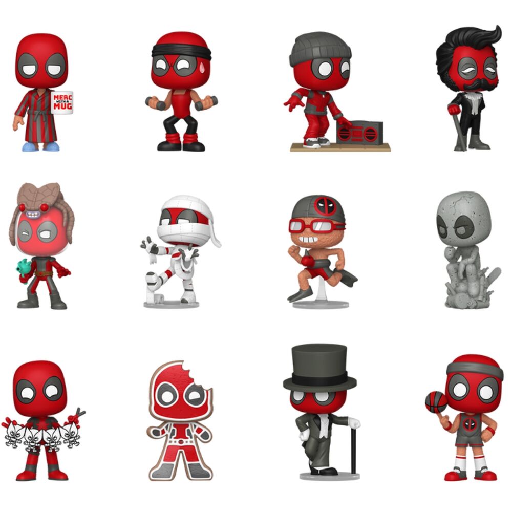 Figura Mystery Mini Marvel Deadpool serie 5 surtido