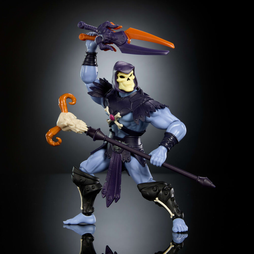 Figura Skeletor Cartoon Collection Origins Master of the Universe 14cm - Imagen 4
