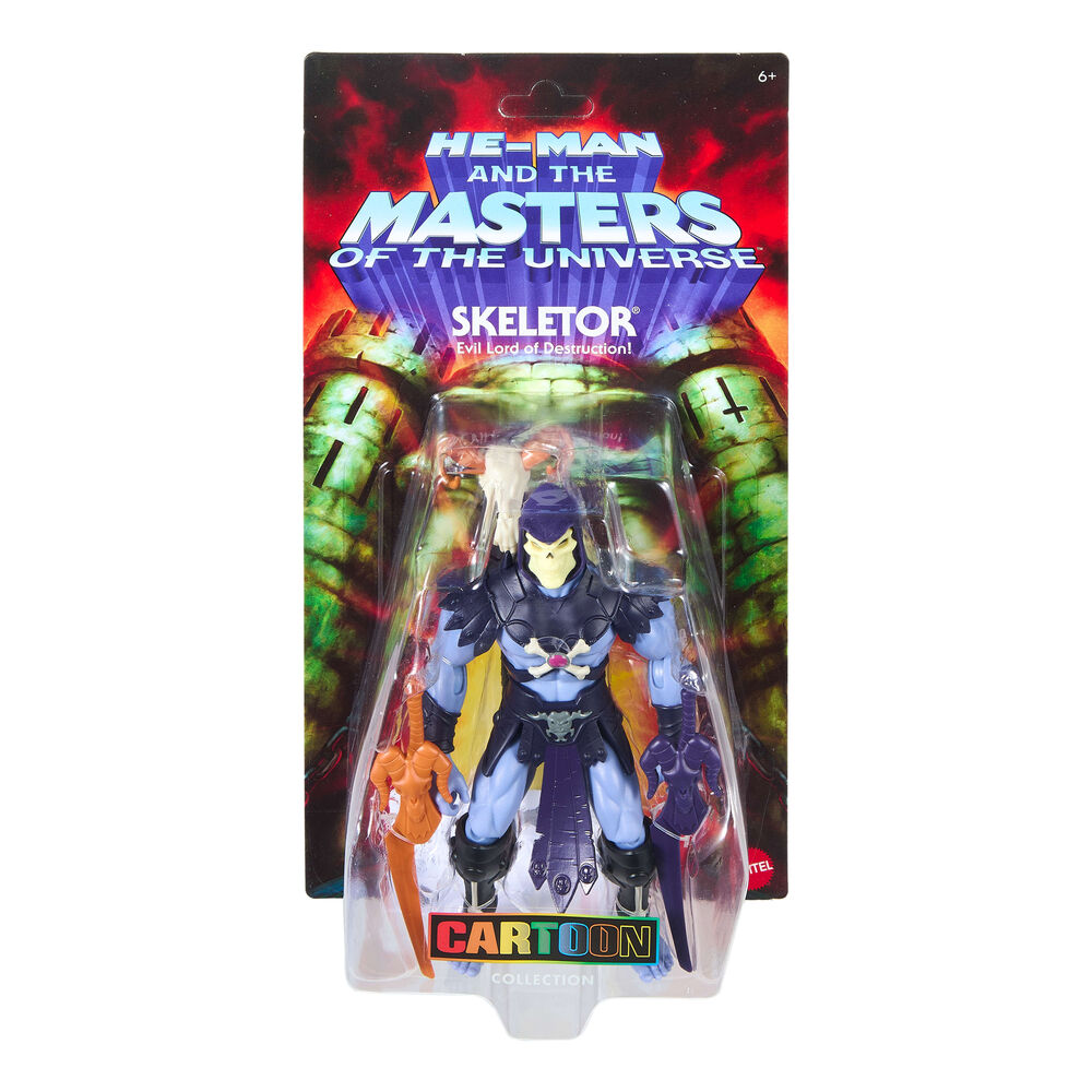 Figura Skeletor Cartoon Collection Origins Master of the Universe 14cm - Imagen 5