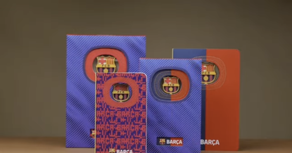 Cuaderno A5 F.C. Barcelona