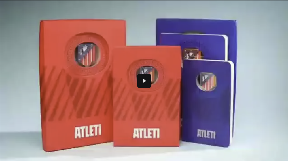 Cuaderno A6 Atletico de Madrid