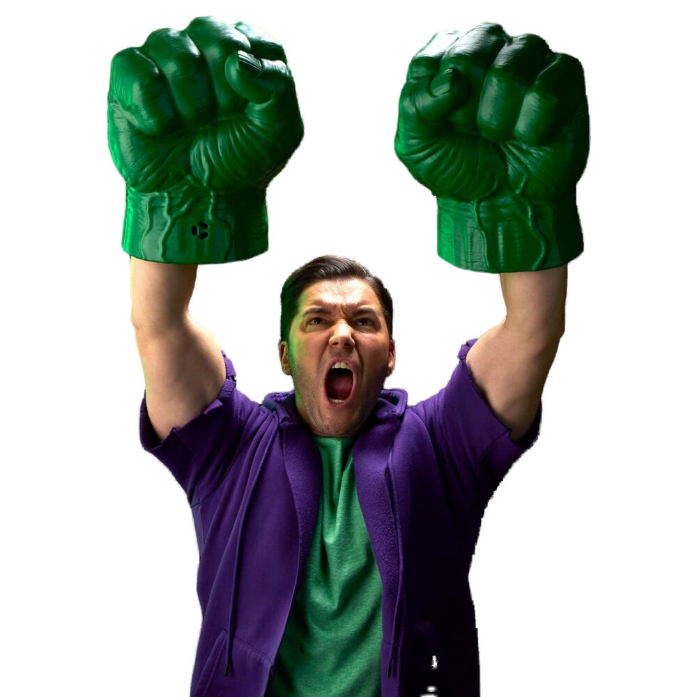 Puños Premium El Increible Hulk Marvel Legends Series - Imagen 3