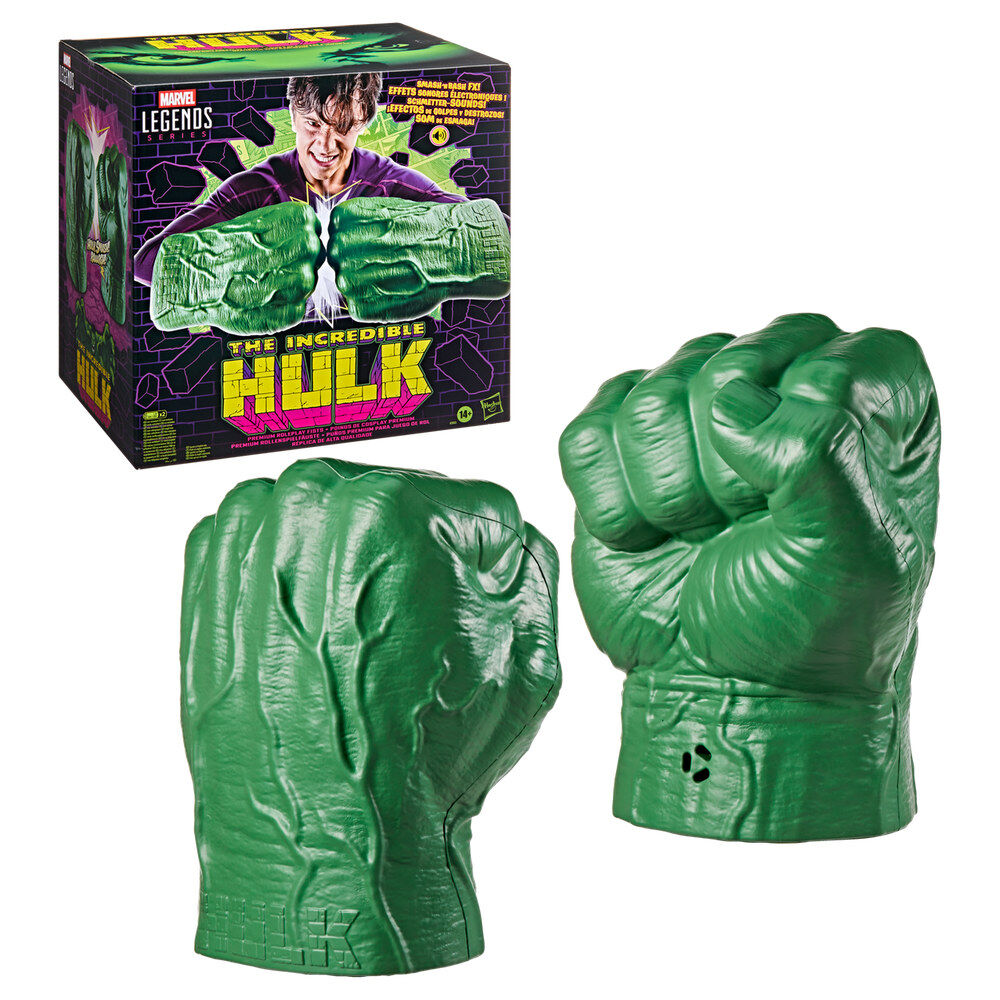 Puños Premium El Increible Hulk Marvel Legends Series - Imagen 6