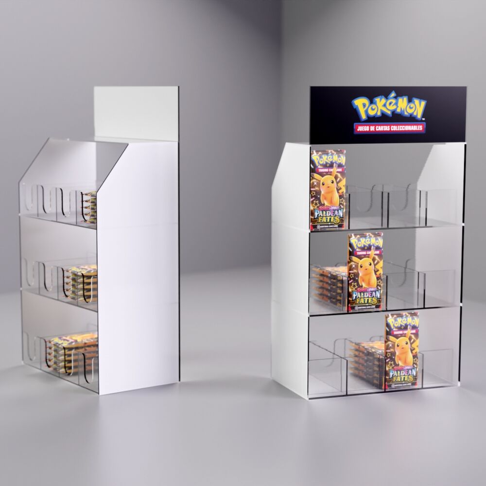 Vitrina Metacrilato Pokemon